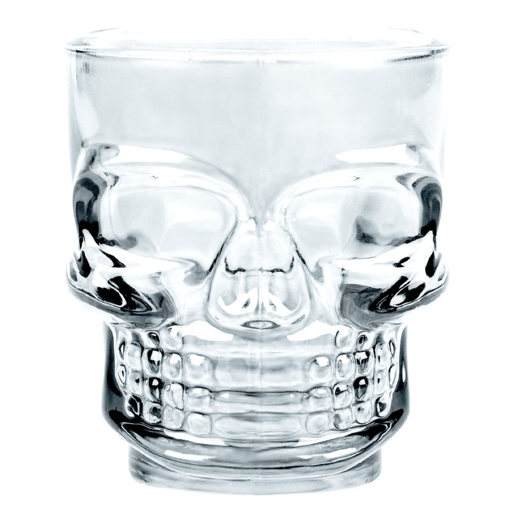 Skull Shot Glasses Set of 4 Glass