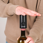 Tapón conservador de vino con indicador de sonido