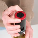 Tapón conservador de vino con indicador de sonido