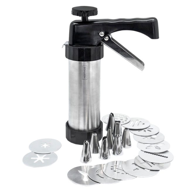 Churrera tipo pistola con boquillas intercambiables