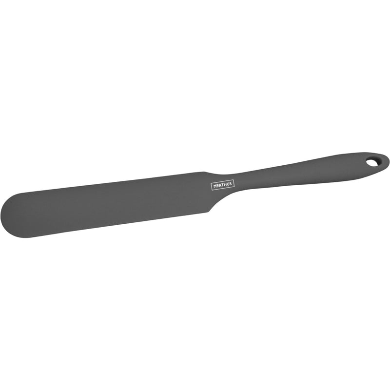 Espátula de silicona gris para repostería