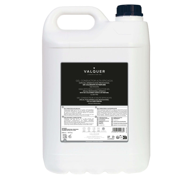 Gel conductor facial y corporal para uso profesional