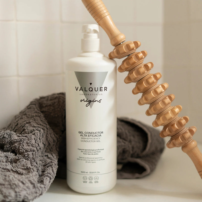 Gel conductor facial y corporal para uso profesional