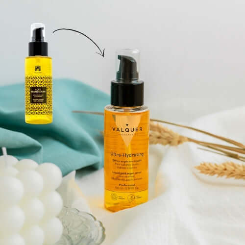 Sérum argán con oro líquido | para cabello seco y dañado