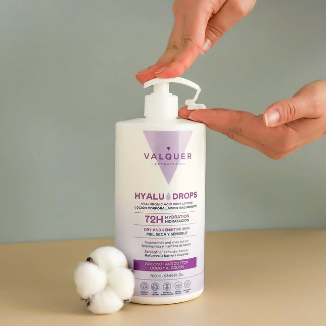 Loción corporal coco y algodón hidratación 72h 700 ml