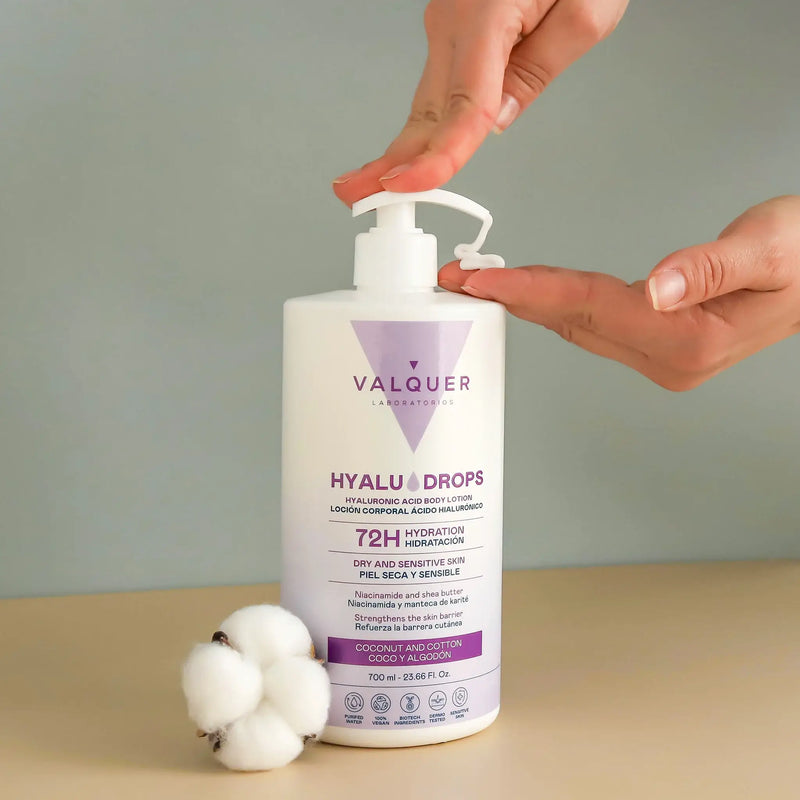 Loción corporal coco y algodón hidratación 72h 700 ml