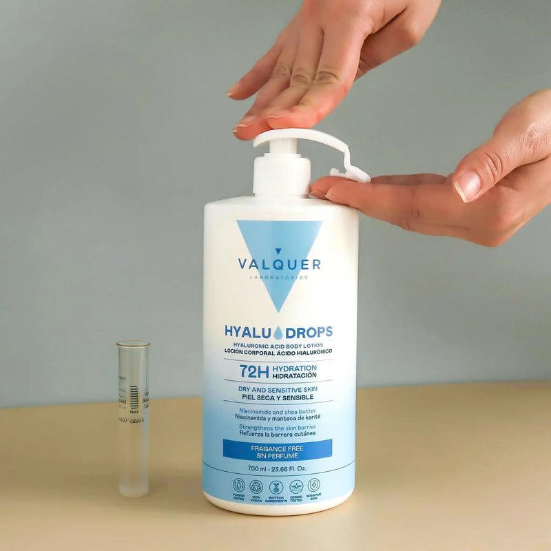 Loción corporal sin perfume hidratación 72h | 700 ml