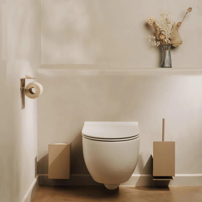 Escobillero Lugano – accesorios baños modernos en acero inoxidable