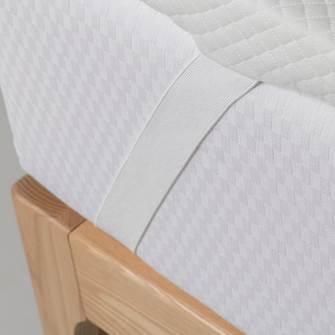 Topper viscoelástico con núcleo de 5 cm y doble funda piquéToppersHome & Garden > Linens & Bedding > Bedding > Mattress Protectors > Mattress Pads