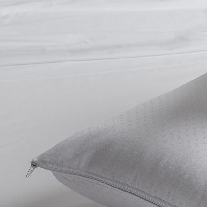 Almohada doble de menor firmeza con funda de algodón suaveAlmohadasHome & Garden > Linens & Bedding > Bedding > Pillows