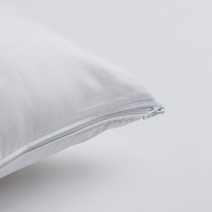 Almohada de doble funda con cremallera fibra hueca recicladaAlmohadasHome & Garden > Linens & Bedding > Bedding > Pillows