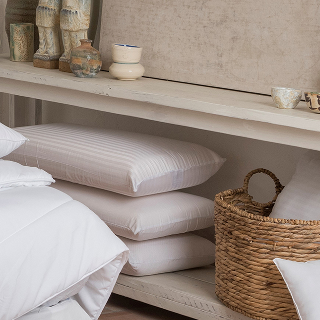 Almohada viscoelástica suave y soporte ergonómico | blancoAlmohadasHome & Garden > Linens & Bedding > Bedding > Pillows