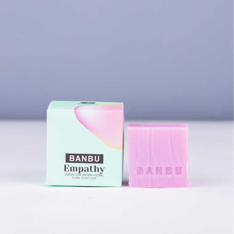 Jabón de ducha sólido aroma floral natural para piel