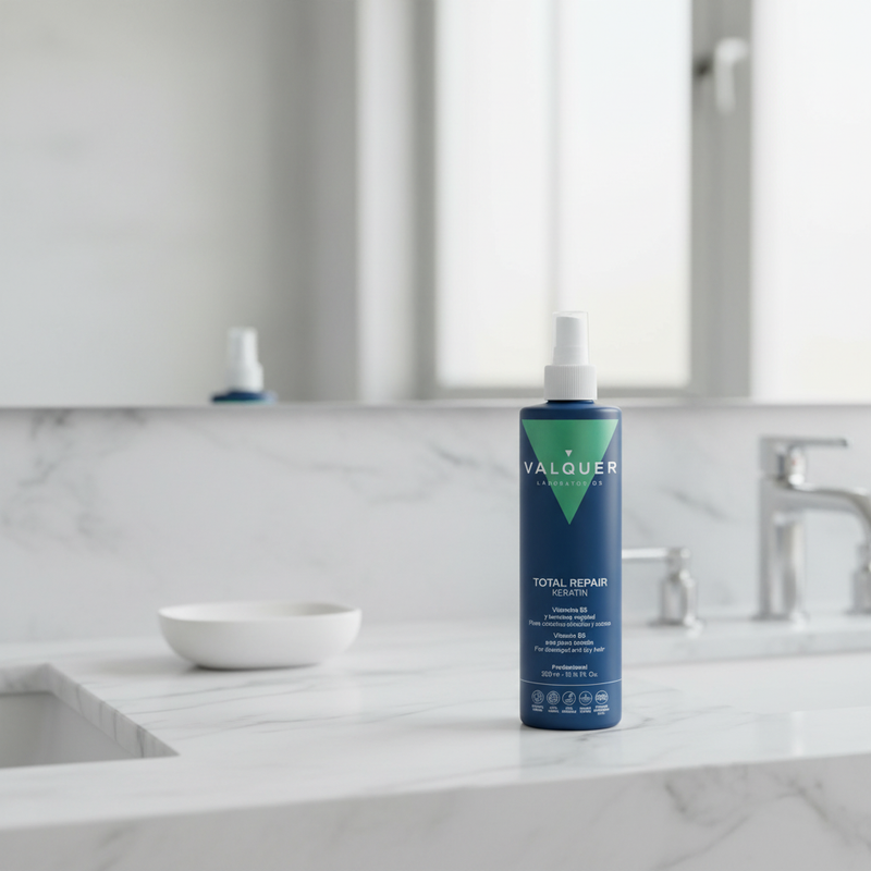 Keratina pura para el cabello reparación total | brillo