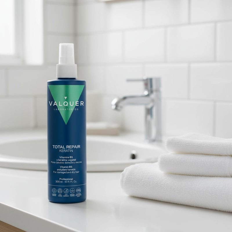 Keratina pura para el cabello reparación total | brillo