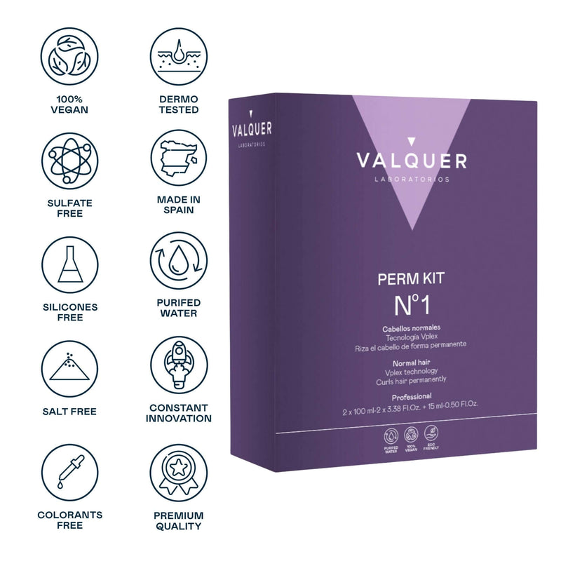 Líquido para permanentes numero 1 normales 210 ml | vegano