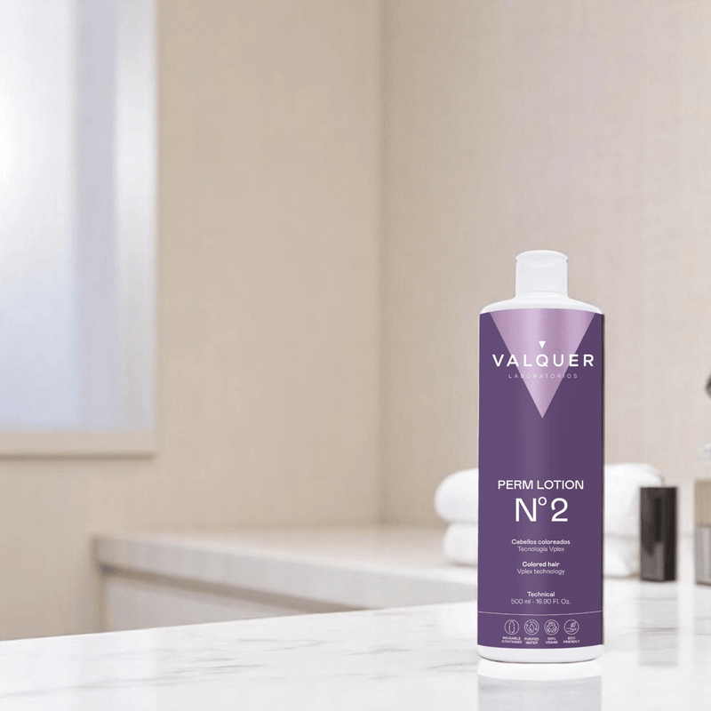 Líquido para permanentes n2 coloreados para profesional
