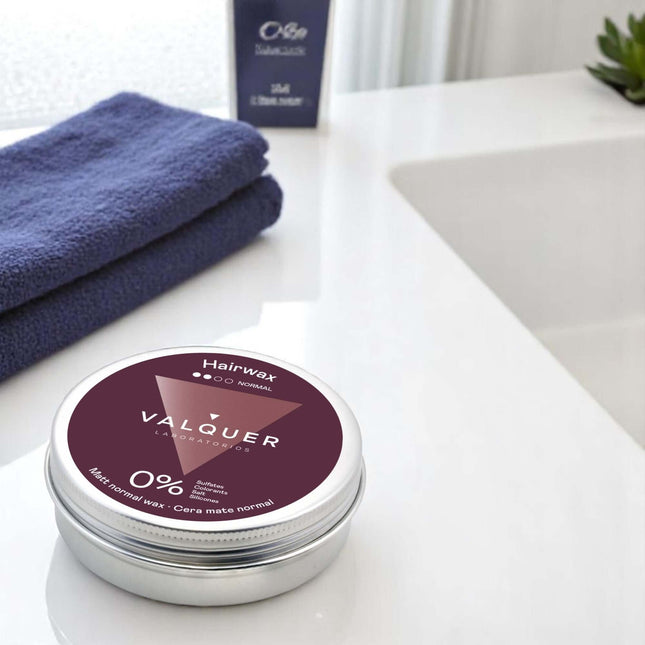 Cera capilar mate fijación normal para peinados fáciles