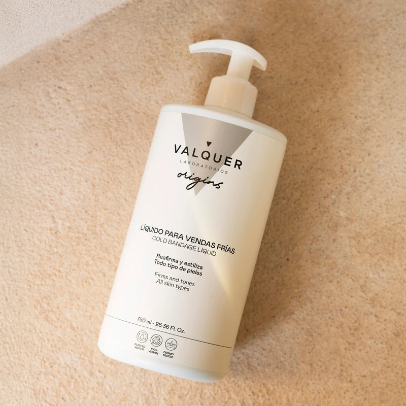 Líquido para vendas frías reafirmante 750 ml para todo tipo de piel
