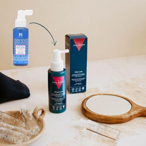 Loción capilar anticaída para fortalecimiento del cabello