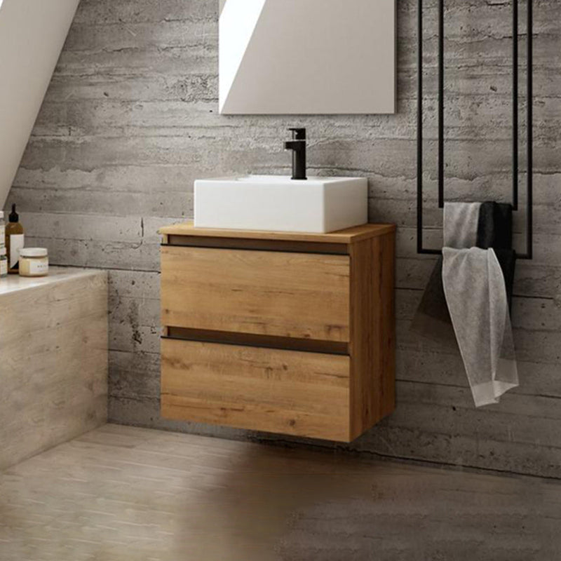 Mueble de baño con lavabo y encimera Roble Ostippo moderno | 3_BP