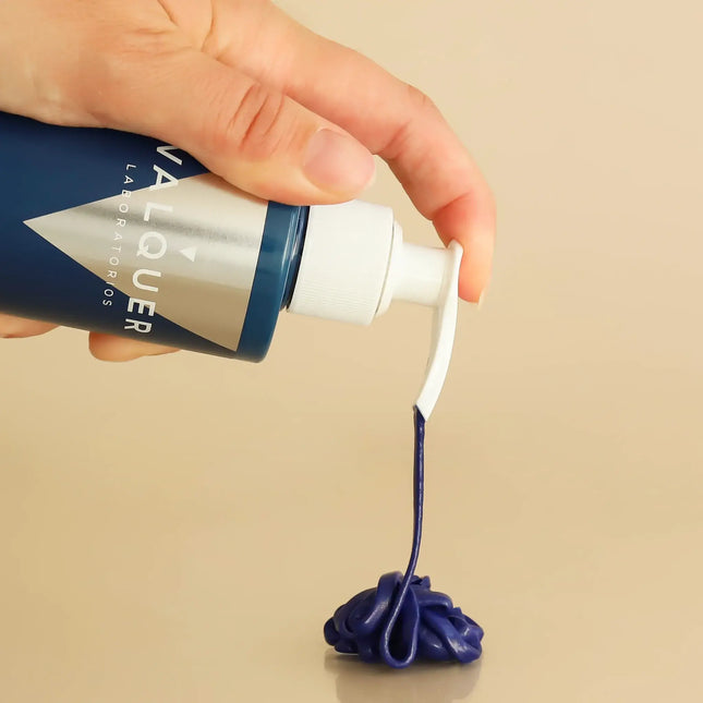 Mascarilla capilar plateada para cabellos decolorados