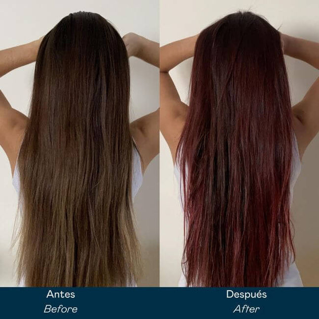 Mascarilla color gris plata para cabello gris | nutre