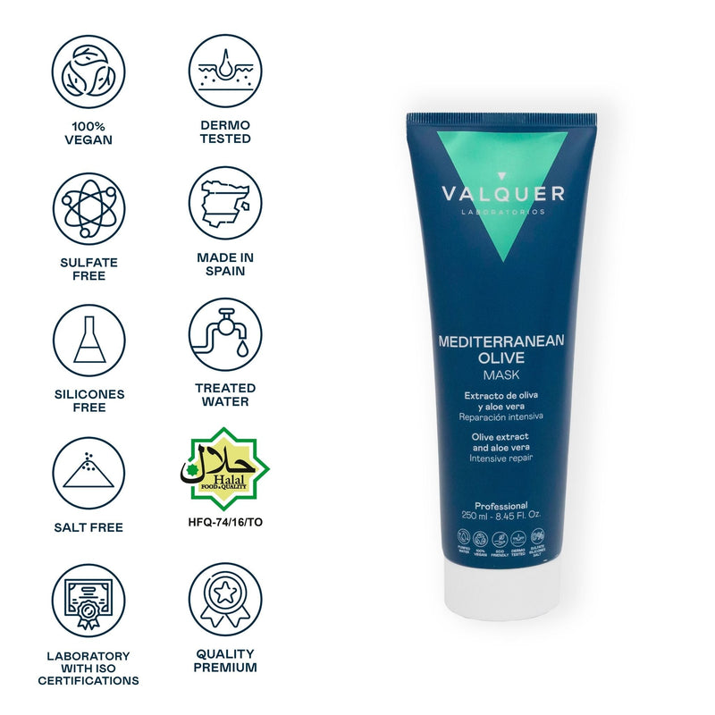 Mascarilla capilar de oliva reparadora e intensiva para pelo