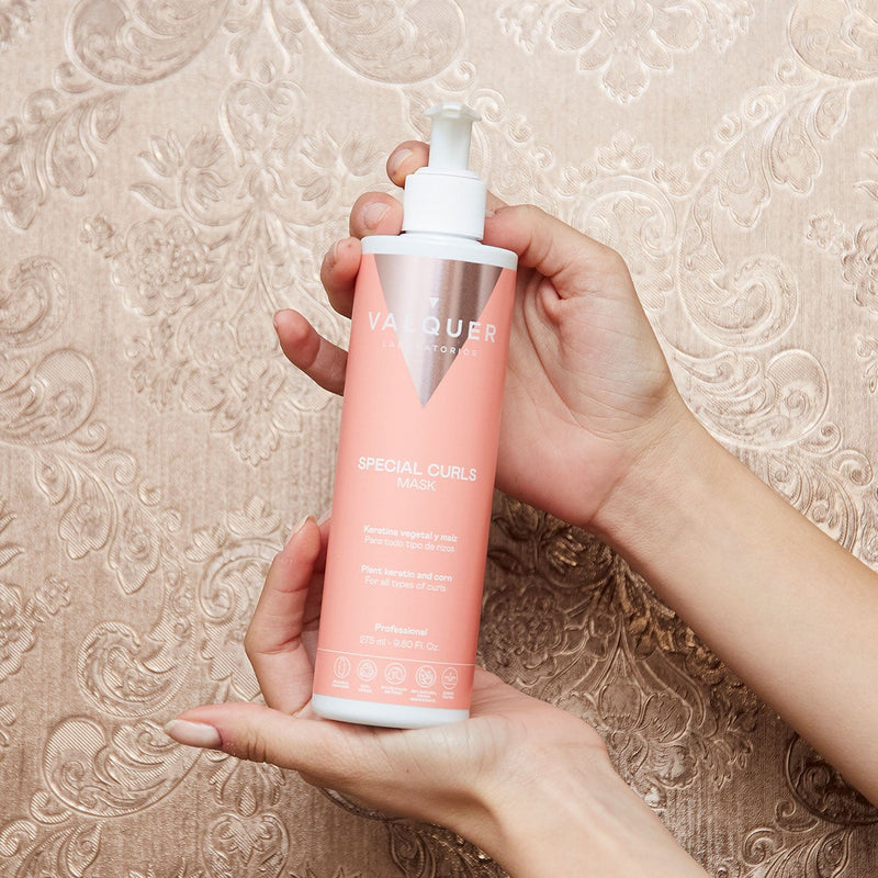 Mascarilla para cabellos rizados libre de sulfatos