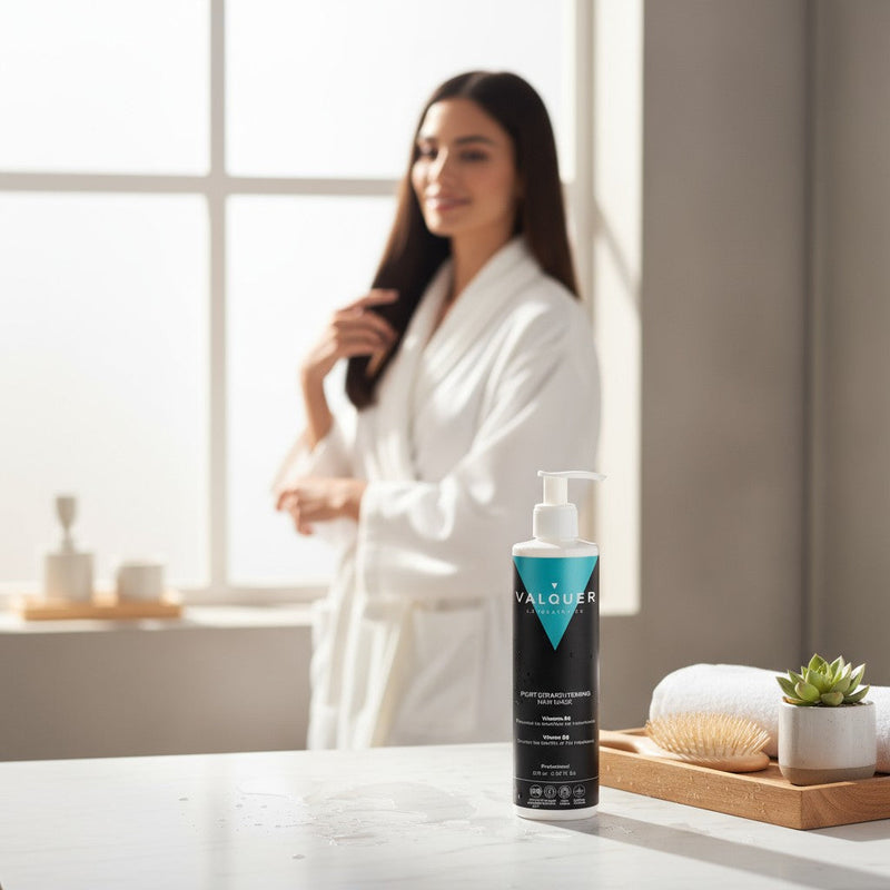 Mascarilla capilar post alisado francés para cabello liso