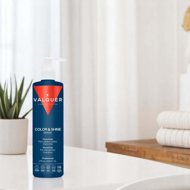 Mascarilla capilar color y brillo para cabellos teñidos