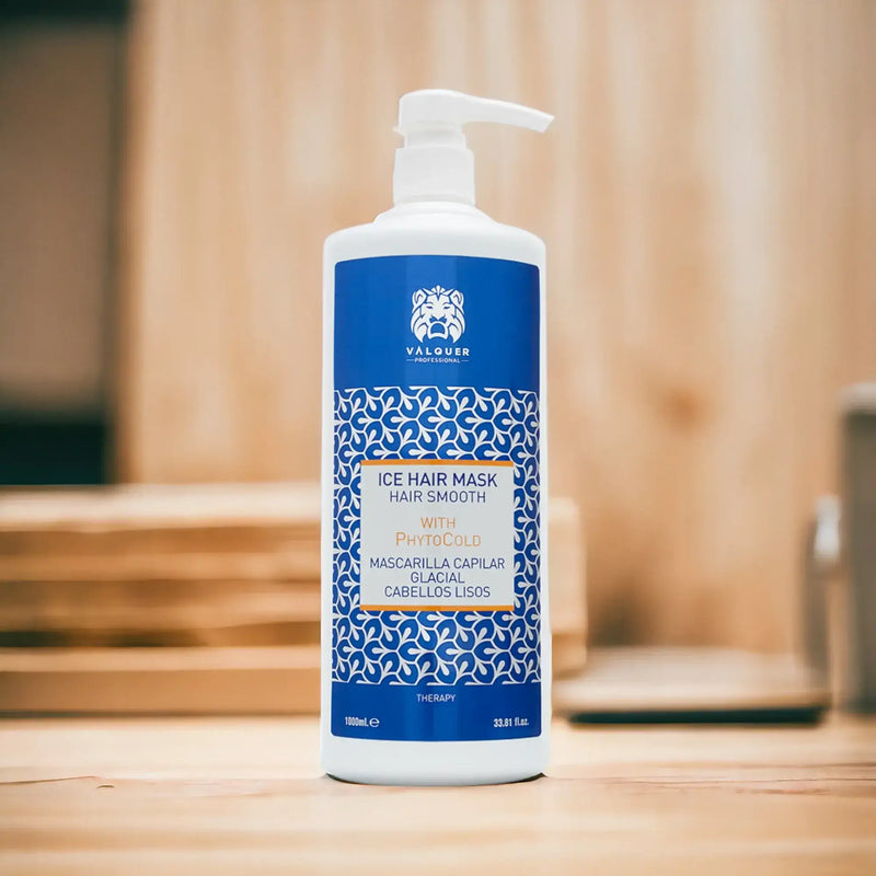Pack para cabellos lisos con champú y mascarilla glacial