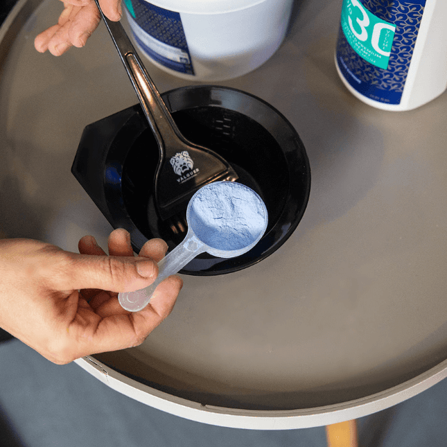 Polvos decolorantes con oxidante 30 vol para uso profesional