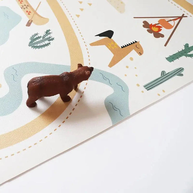 Alfombra infantil Vinílica reciclada SUPER WESTERNHome & Garden > Decor > Rugs