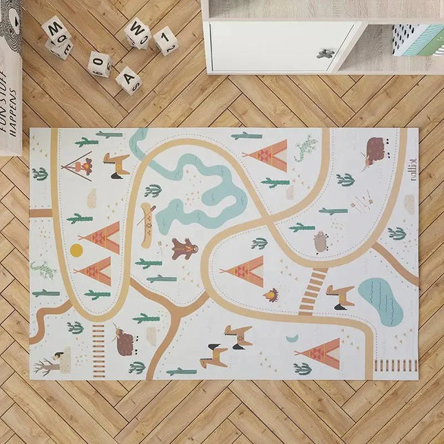 Alfombra infantil Vinílica reciclada SUPER WESTERNHome & Garden > Decor > Rugs