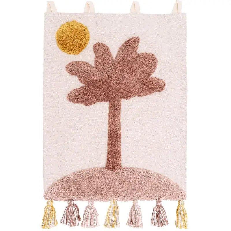 Small palm tree children's wall decoration | velvet