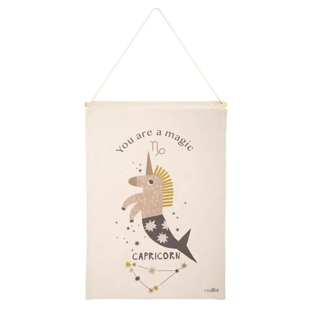Mural decorativo para habitación infantil zodíaco capricornio
