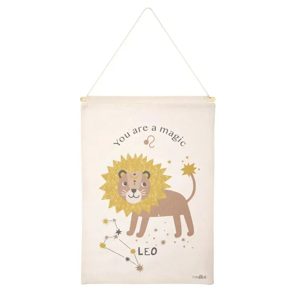 Mural habitación infantil zodíaco Leo | decorativo