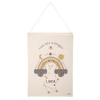 Zodiac wall mural for children with a horoscope | Libra sign