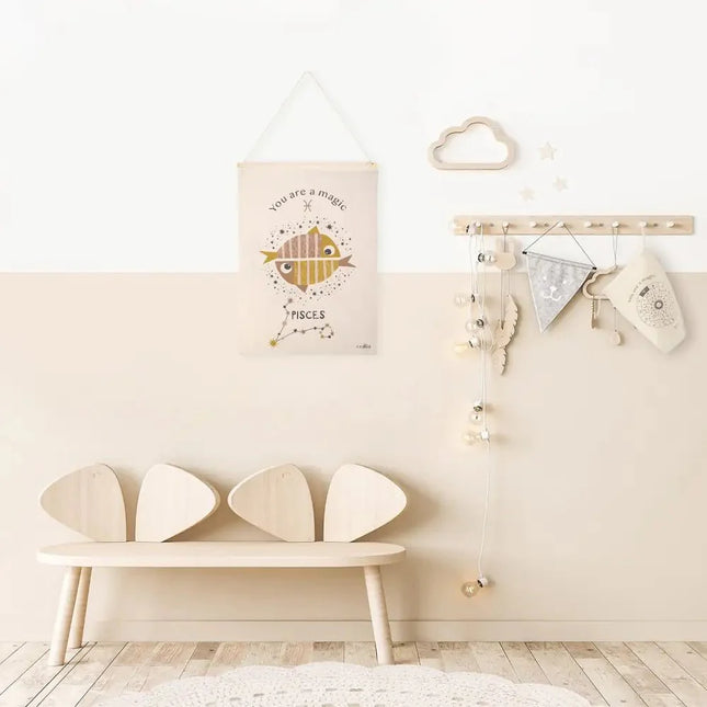 Mural habitación infantil zodíaco horóscopo LITTLE PISCISAccessoiresHome & Garden > Decor > Home Decor Decals