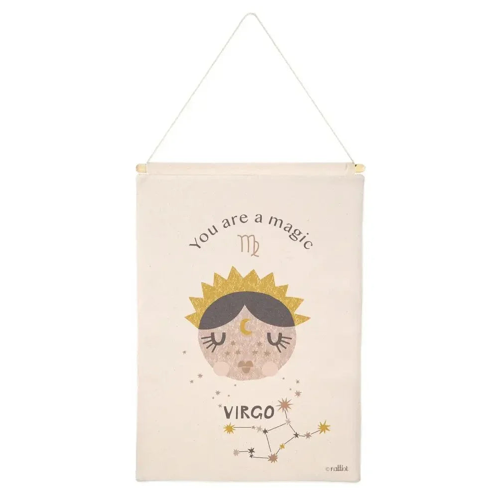 Mural decorativo de horóscopo zodíaco para niños | Virgo