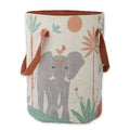 Malena children's storage basket with elephant