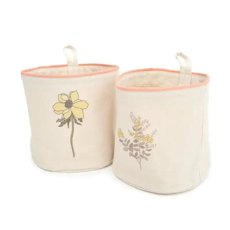 Cestas de almacenamiento colgantes, juego de 2 cestas FLORAAccessoiresHome & Garden > Household Supplies > Storage & Organization > Household Storage Caddies