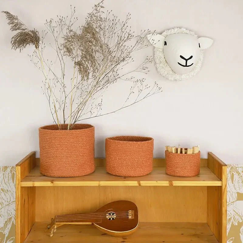 Cestas de almacenamiento de cuerda de algodón, juego de 3 cestas ILSE AMBREAccessoiresHome & Garden > Household Supplies > Storage & Organization > Household Storage Caddies