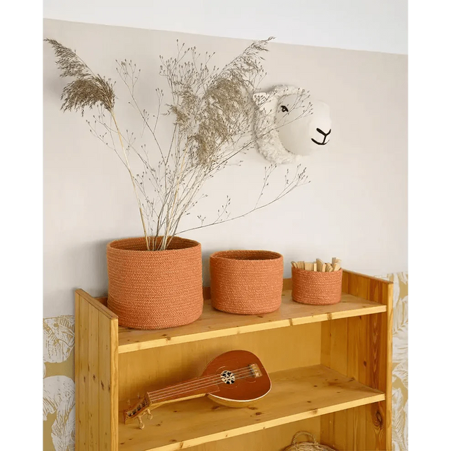 Cestas de almacenamiento de cuerda de algodón, juego de 3 cestas ILSE AMBREAccessoiresHome & Garden > Household Supplies > Storage & Organization > Household Storage Caddies