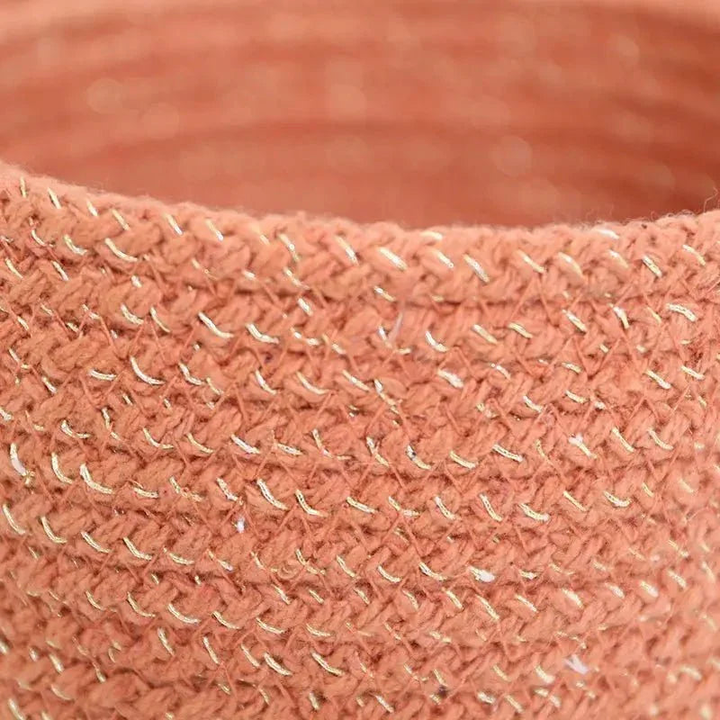 Cotton Rope Storage Baskets, Set of 3