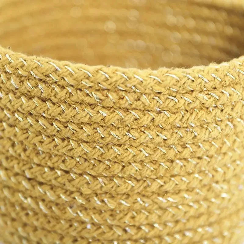 Cotton Rope Storage Baskets | Set of 3