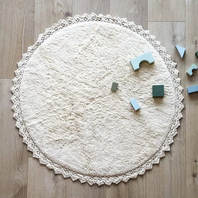 Alfombra Infantil 110 cm PERLA ECRUAlfombraHome & Garden > Decor > Rugs