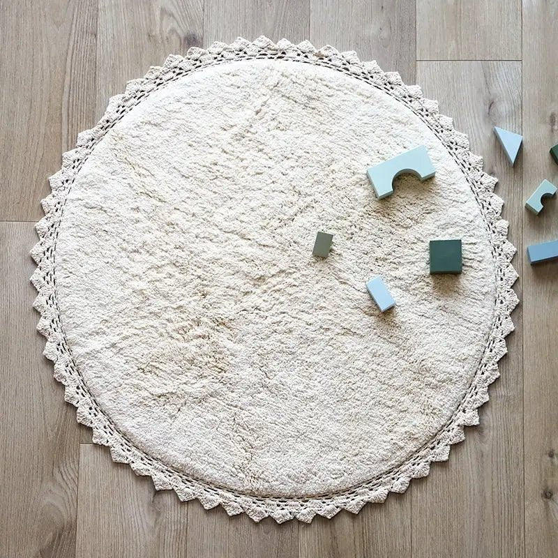 Alfombra Infantil 110 cm PERLA ECRUAlfombraHome & Garden > Decor > Rugs
