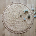 Alfombra infantil de algodón lavable a máquina | 110 cm